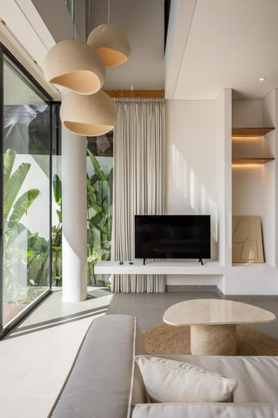 Living, Workspace, Dapur & Dining