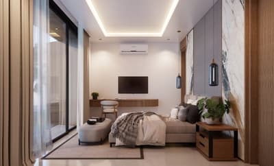 Second Floor Master Bedroom & Bathroom