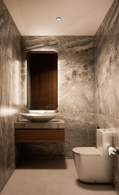 Ground Floor Powder Room & Laundry