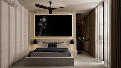 Villa A Bedrooms & Bathroom