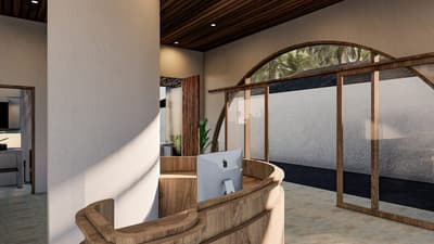Render Lobby & Mezzanine