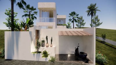 Exterior, Pool & Balcony