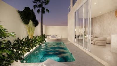 Exterior, Pool & Balcony