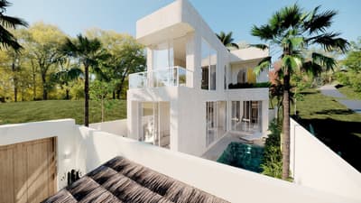 Exterior, Pool & Balcony