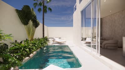 Exterior, Pool & Balcony