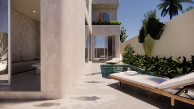 Exterior, Pool & Balcony