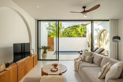 Living, Dining & Kitchen