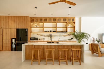 Living, Dining & Kitchen