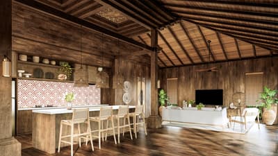 Two Bedroom Living & Dining