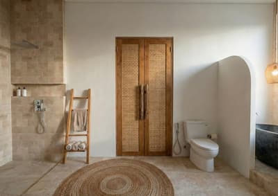 Semi-open Bathroom