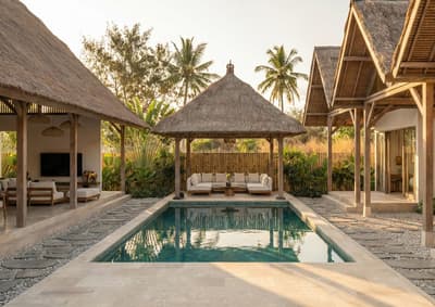 Pool, Deck & Open Living