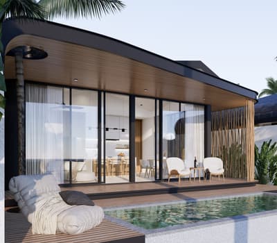 Unit 1 Exterior & Pool