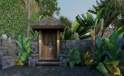 Entrance & Landscape