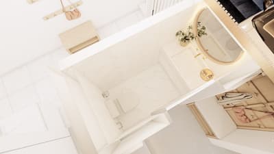 Walk-in Closet, Kids Bedroom & Foyer