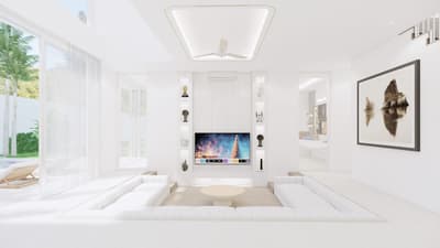 Bedroom TV & Lounge