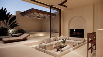 Courtyard Living & Lounge